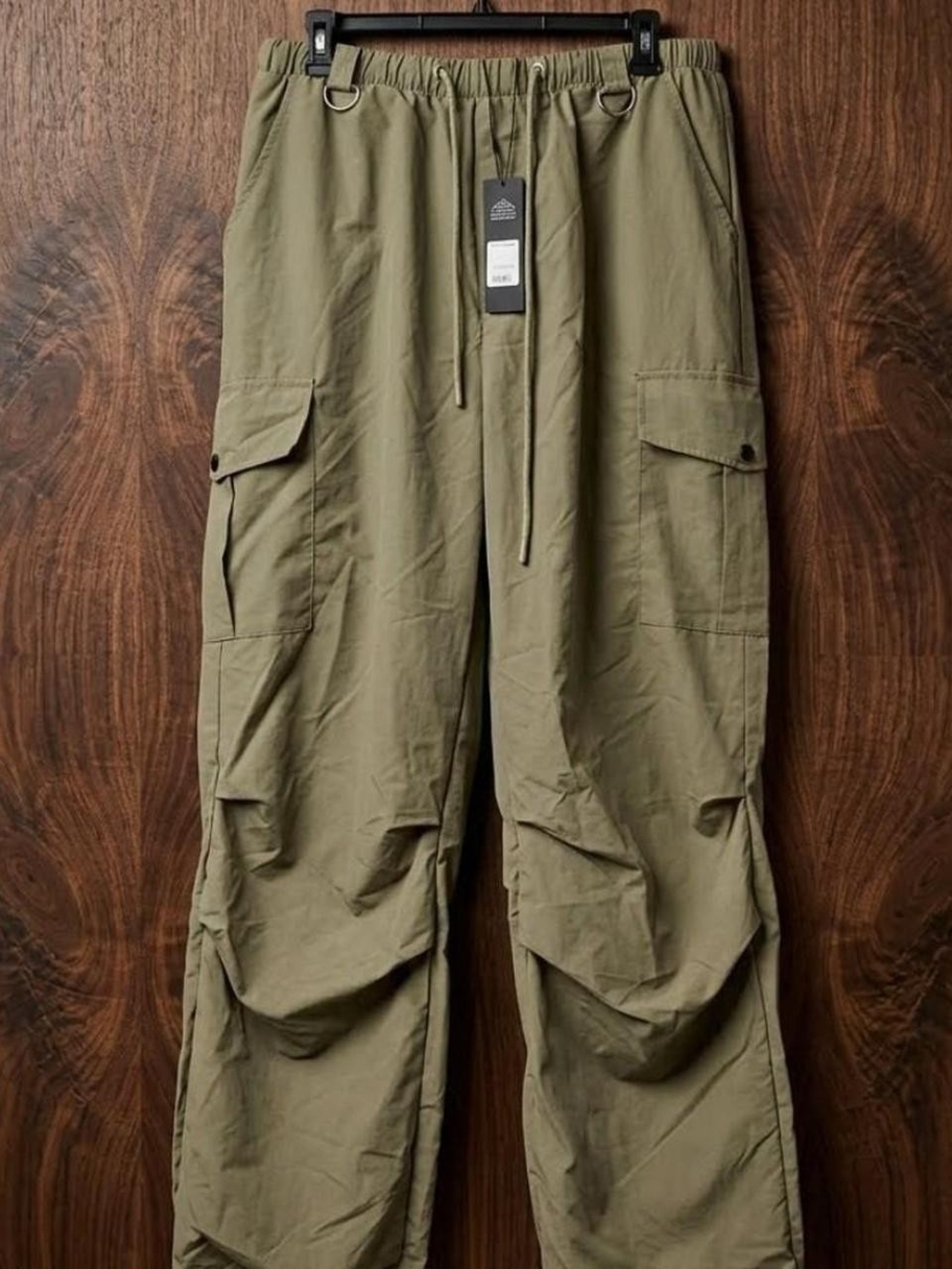 Fashion Nova Women's Olive Green Cargo Joggers